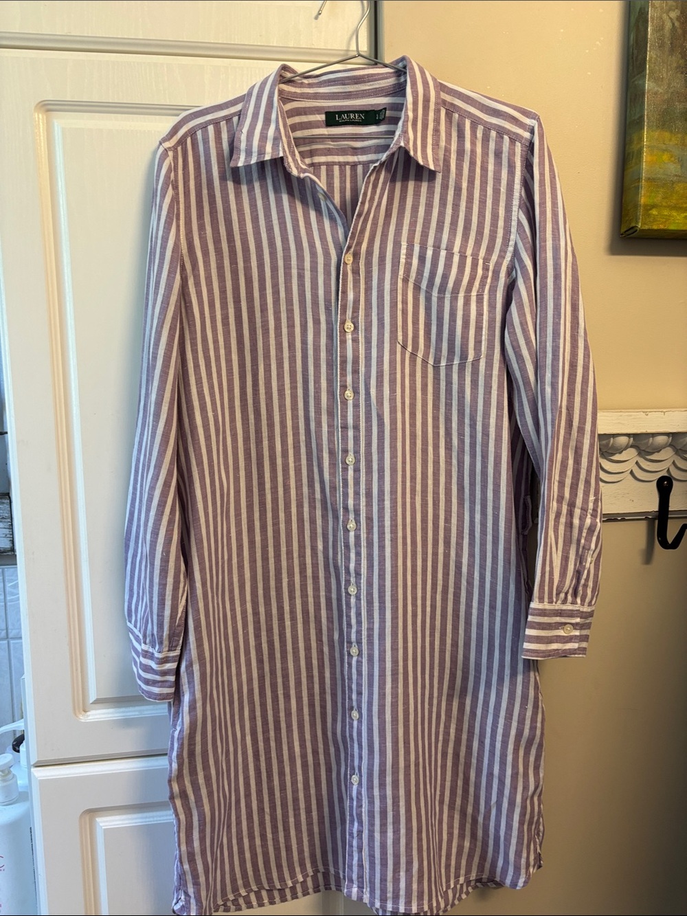 Ralph Lauren linen shirt dress